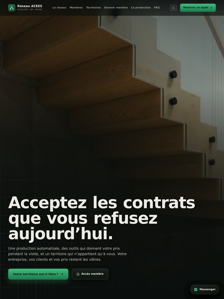 Réseau ACEES · hero du site ACEES